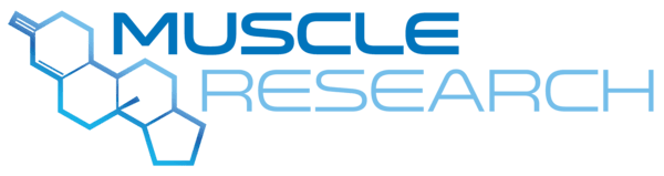 Muscle research brand logo 